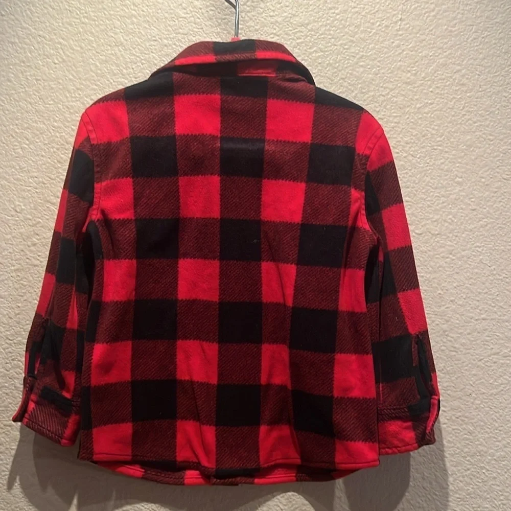 Jumping Beans Boy’s Girl’s Buffalo Plaid Buffalo Check Fleece Shirt Size 2T